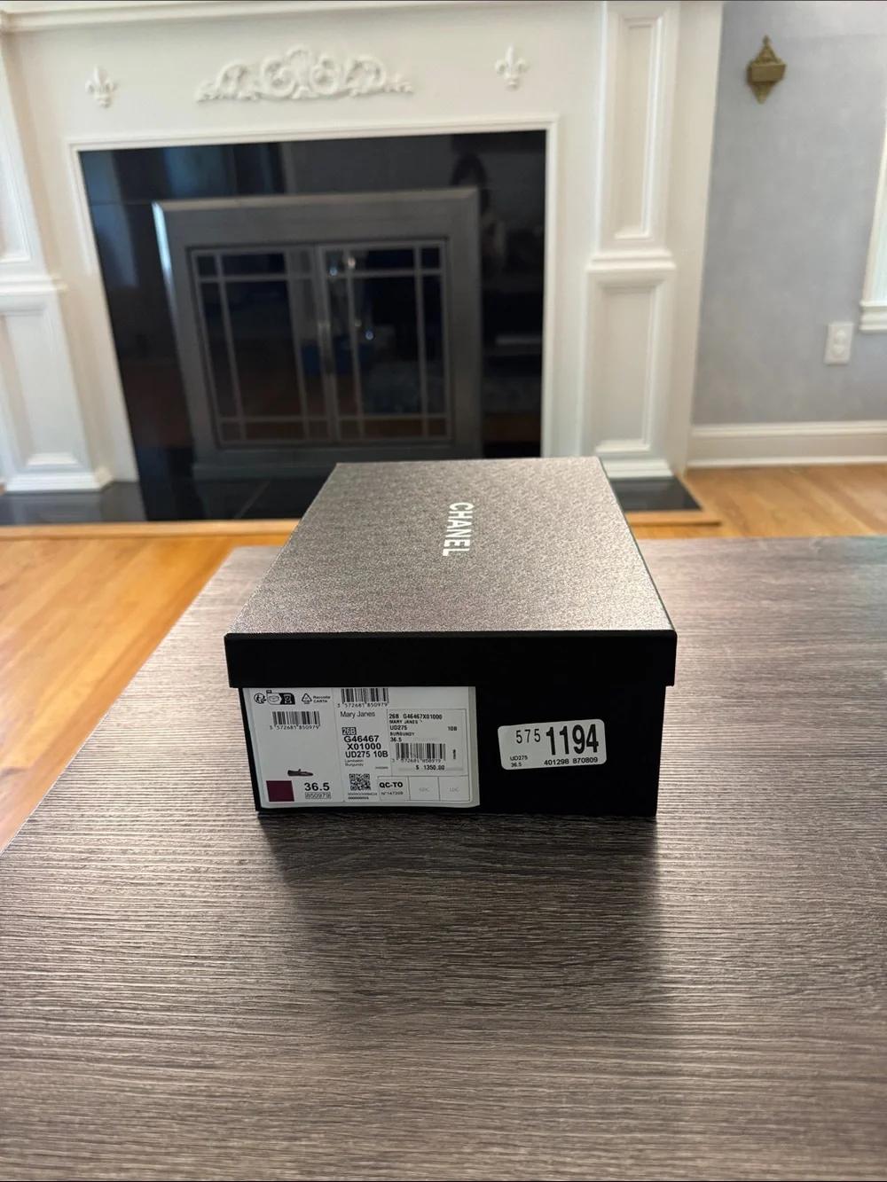 Chanel Fall/Winter Burgundy Mary Jane’s BNIB 36.5